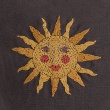Load image into Gallery viewer, Rising Sun - One of a Kind Hand Embroidered Cushion